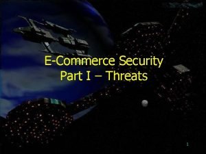 Ecommerce security threats