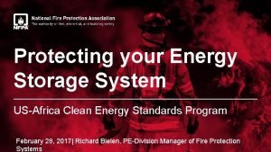 Protecting your Energy Storage System USAfrica Clean Energy