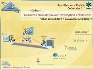 Smart Resource Project Deliverable 2 1 RGBDF Resource