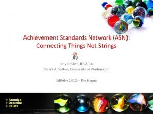 Achievement standards network