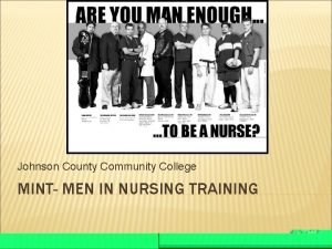 Johnson county community college nursing program