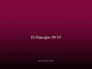 Principio 9010