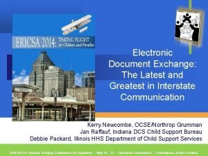 Electronic document exchange