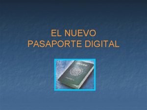 Numero de control de inventario pasaporte mexicano