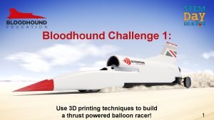 Bloodhound challenge 1