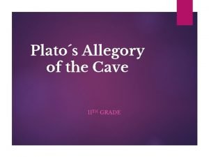 Allegory of the cave meaning