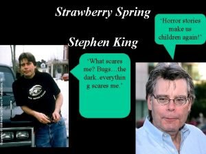 Strawberry spring stephen king