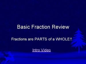 Whats a proper fraction