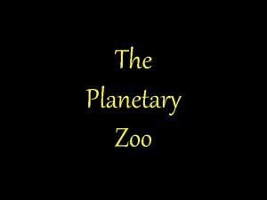 The Planetary Zoo Mercury Venus http www jb