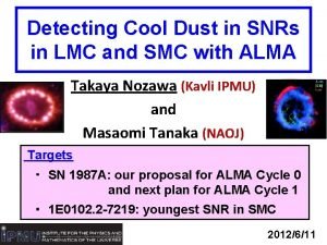 Detecting Cool Dust in SNRs in LMC and