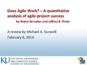 Quantitative analysis Quantitative analysis