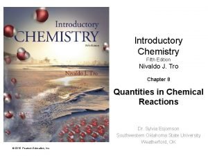 Introductory Chemistry Fifth Edition Nivaldo J Tro Chapter