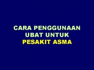 Cara mengetahui inhaler habis Cara mengetahui inhaler habis