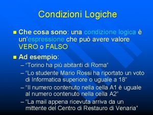 Condizione logica