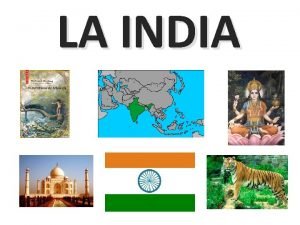 Relieve de la india