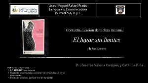 Liceo Miguel Rafael Prado Lenguaje y Comunicacin IV