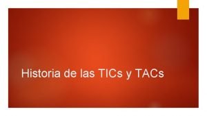 Ejemplos tacs