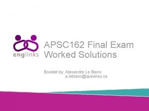 Apsc 162