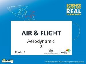 AIR FLIGHT Aerodynamic s Module 1 1 Proudly