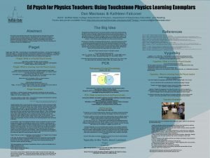 Ed Psych for Physics Teachers Using Touchstone Physics