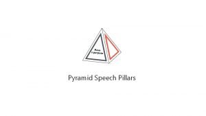 Pyramid Speech Pillars Pyramid Speech Pillars Directions 1