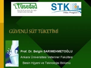 GVENL ST TKETM Prof Dr Belgin SARIMEHMETOLU Ankara