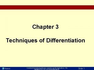 Product rule differentiation Product rule differentiation
