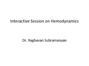Dr. raghavan subramanyan