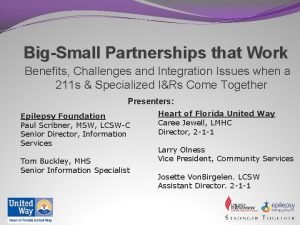 BigSmall Partnerships that Work Benefits Challenges and Integration