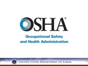 Presentation Title OSHA Cranes Derricks Subpart CC Presenter