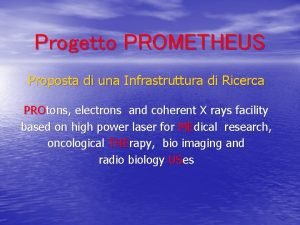 Progetto prometheus