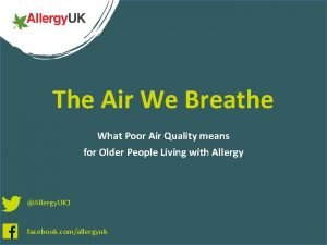 The Air We Breathe What Poor Air Quality