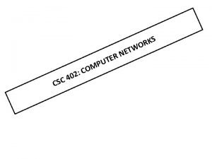 Figure of computer network
