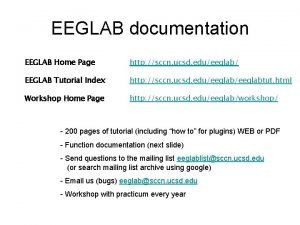 Eeglab