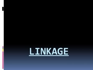 Linkage phase