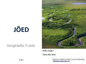 JED Geograafia III aste Helle Anijrv Tartu Hiie