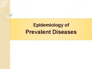 Epidemiological triad