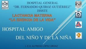 Issste hospital general dr. fernando quiroz gutierrez