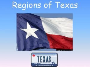 Sub regions of texas