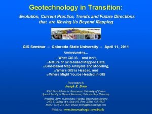 Geotechnology in Transition Evolution Current Practice Trends and