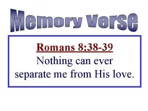 Romans 8 38 39