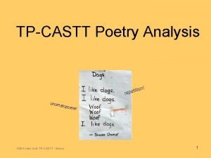 Tpcastt poem