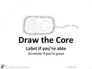 Draw the core
