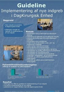 Guideline Implementering af nye indgreb i Dag Kirurgisk