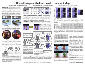 Efficient Complex Shadows from Environment Maps Aner BenArtzi