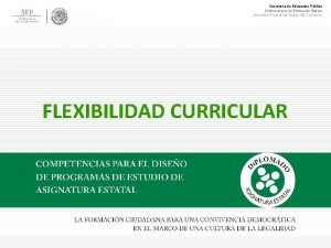 Secretara de Educacin Pblica Subsecretara de Educacin Bsica