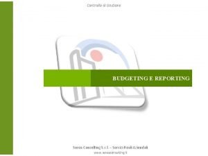 Budgeting e reporting