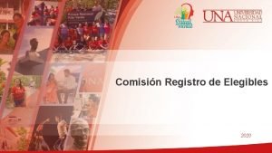 Comisin Registro de Elegibles 2020 Conformacin Titulares Gustavo