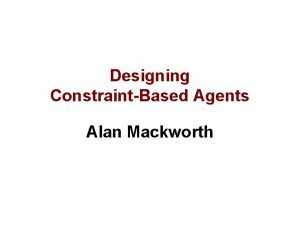 Alan mackworth