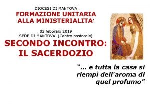 Diocesi di mantova digiuno e parola